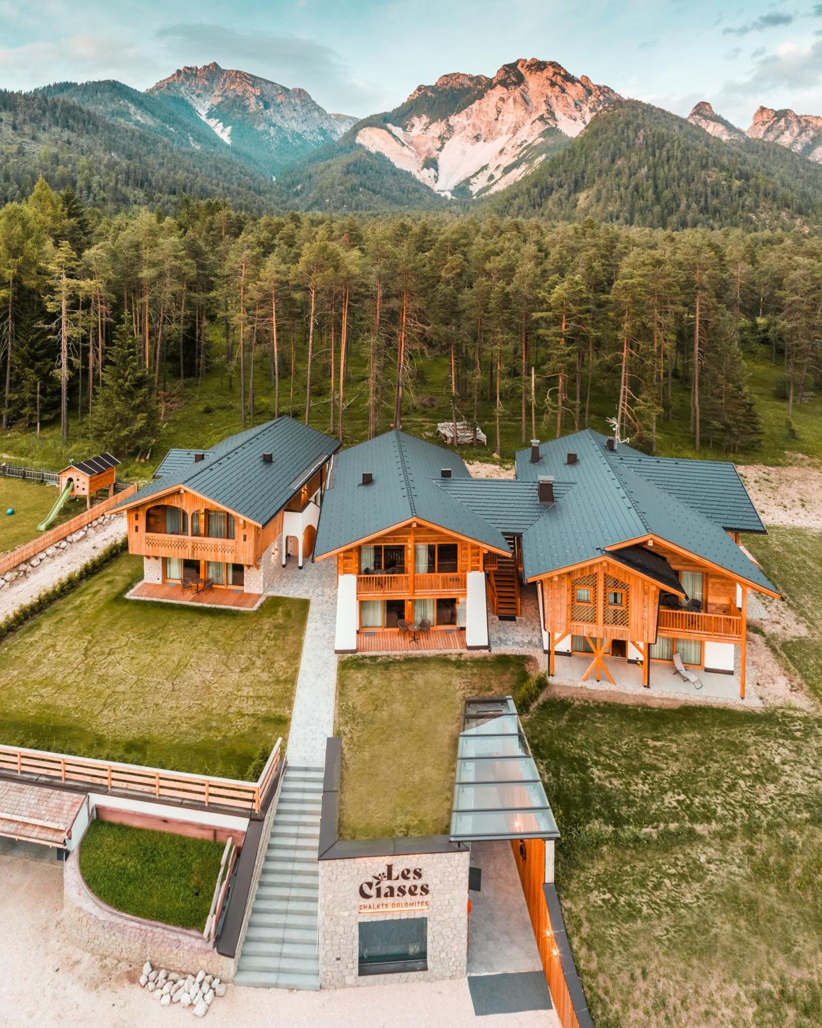 Les Ciases Chalets Dolomites San Vigilio Di Marebbe Exteriér fotografie